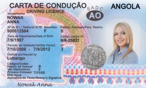 Angolan Driving license