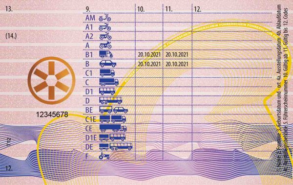 Austrian Driving license.