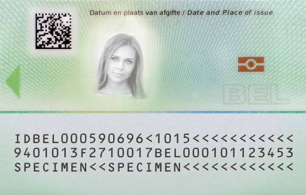 Belgian ID.