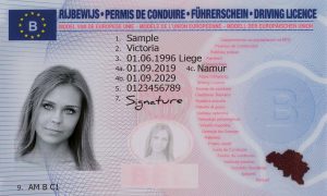 Belgian driving license