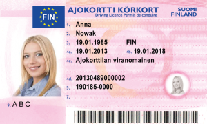 Finnish Driving License