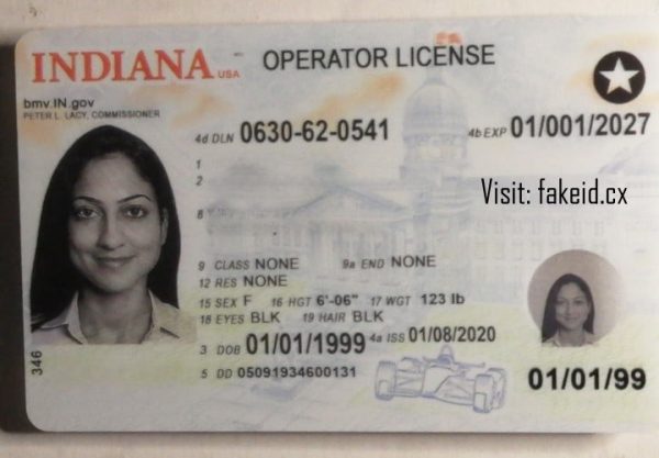 Indiana Driver License