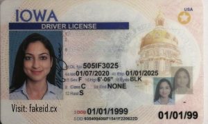 Iowa Driver License