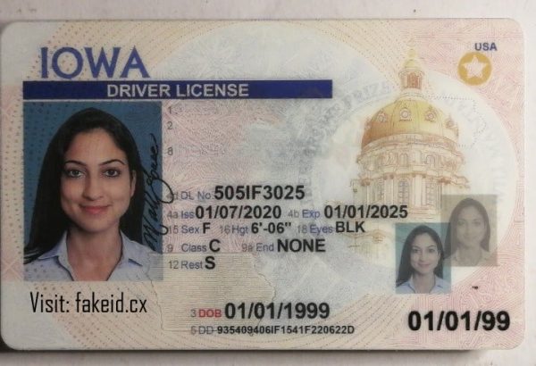 Iowa Driver License