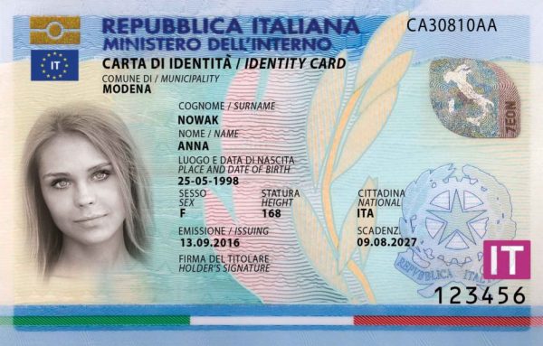 Italian ID CARD