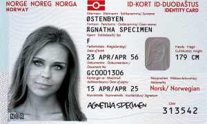 NASJONALT IDENTITETSKORT CARD