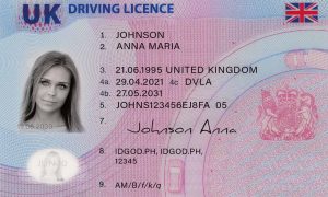 New UK Driving license