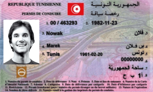 Tunisian Driving license