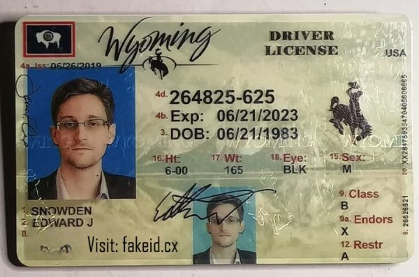 Wyoming Driver License